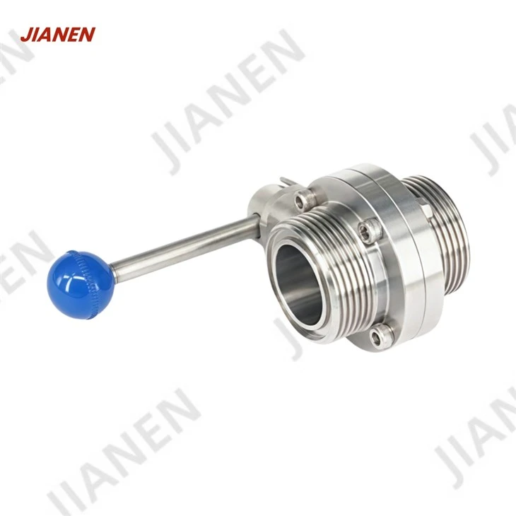 Threaded Butterfly Valve With Pull Handle